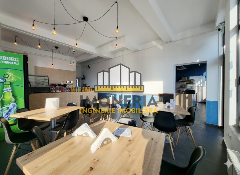 Mihai Bravu Cafe/ pizzerie stradala-dotari full- 100m metrou Mihai Bravu- posibilitate terasa